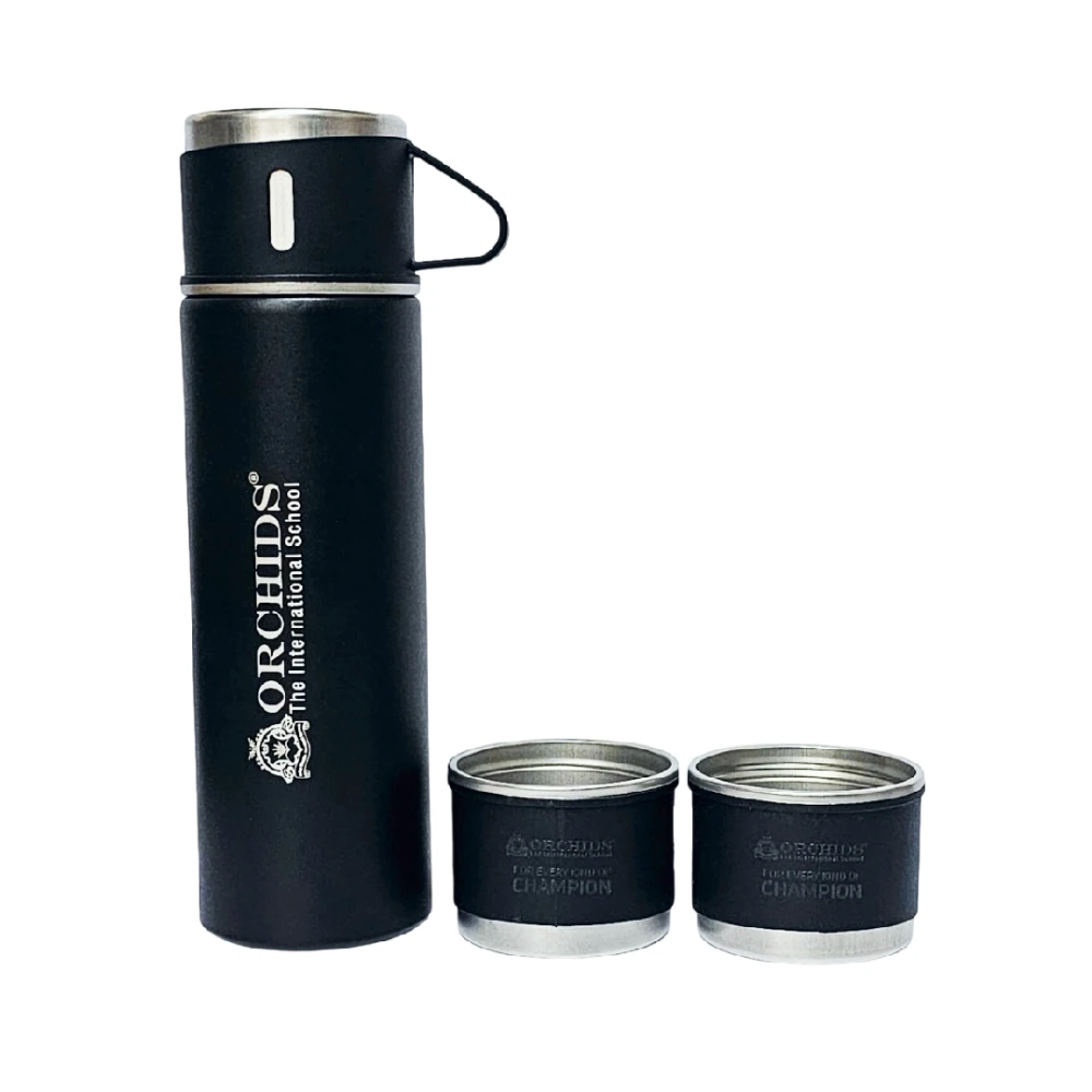 Custom insulated flask set for corporate clients and employees